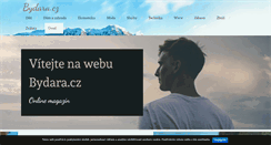 Desktop Screenshot of bydara.cz